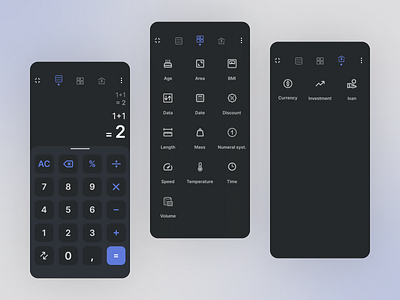 Calculator Mobile App app calculator calculator mobile app math mobile mobile app ui ux