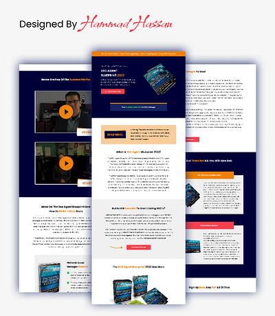 Minimal sales page re-design design funnel landing page sales funnel sales page ui web design webdesign website website design
