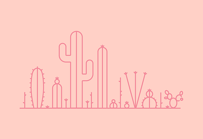 biome 02 biome cactus design graphic design illustration nature trees