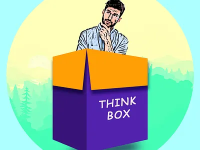 THINK BOX agency website design branding design graphic design illustration logo modern website design typography ui web design