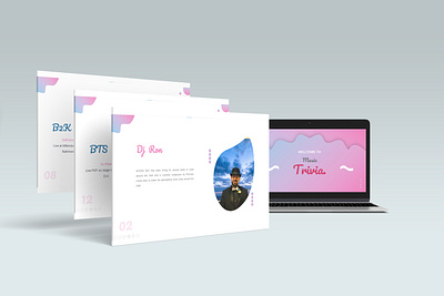 Powerpoint Presentation for music concert branding dashboard design pitch decck powerpoint presentation design