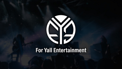 For Yall Entertainment Logo brand identity