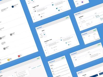 Design System Project design figma redesign ui ux