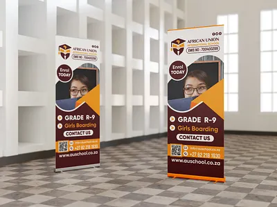 Rollups creativity flyer design graphic design ui vector