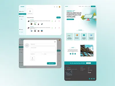 Case Study On B2B Website For Solar Products ui uxcasestudy uxui website