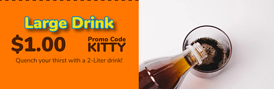 Pizza Kittyz Drink Coupons advertising branding business cat cats coupons creative design foods graphic design logo marketing pizza professional shop ui vector