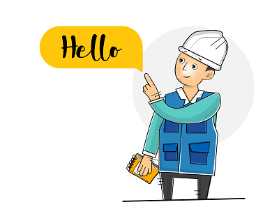 consulting engineer character dasign consulting engineer design engineer graphic design illustrating illustration ui vector