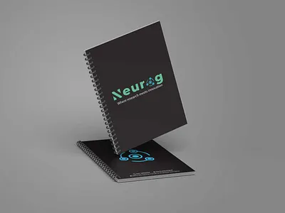 Neurog BrandKit - Diary book design brand kit branding branding design corporate design design diary design graphic logo logo designer vector