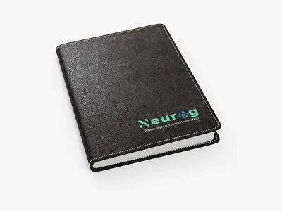 Neurog BrandKit - Leather Diary branding branding kit corporate design design graphic illustrator leather diary logo logo design logo designer