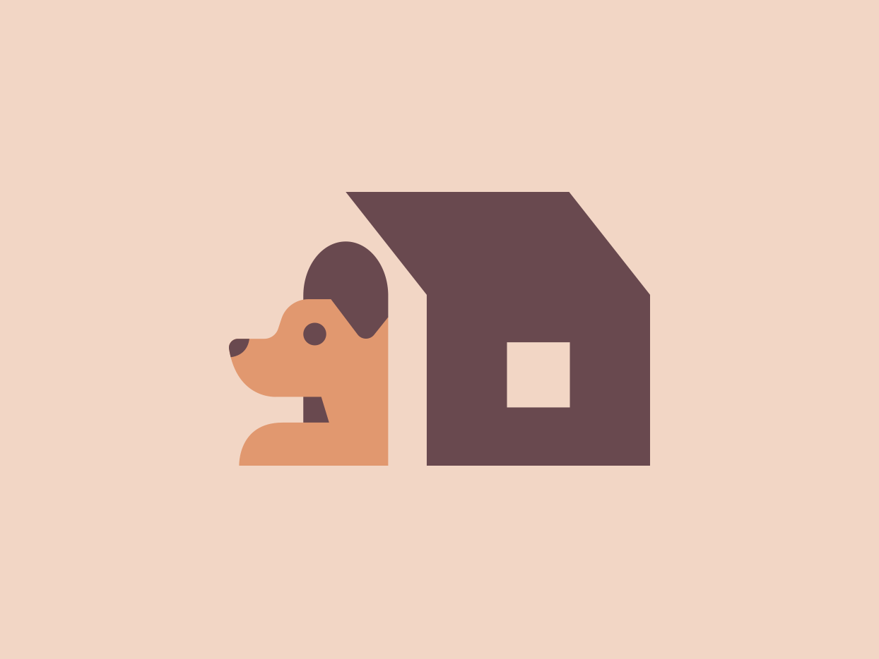 a-dog-in-a-kennel-by-andrii-kovalchuk-on-dribbble