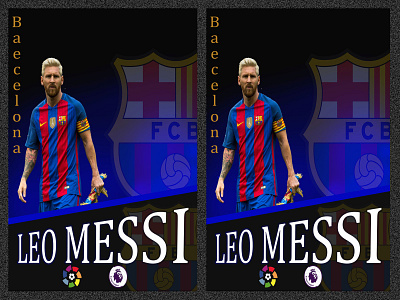 Leo Messi - Banner photoshop