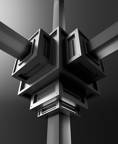 3D Cube 3d branding cinema4d design illustration logo motion graphics octane ui ux ux3dassets vector