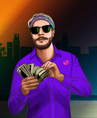 Vice City Stories design graphic design illustration vector