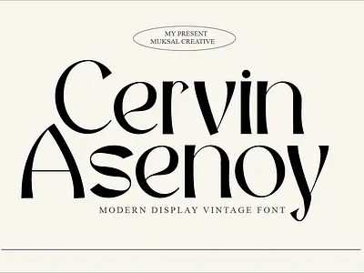 Cervin Asenoy ligatures