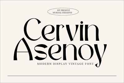 Cervin Asenoy ligatures