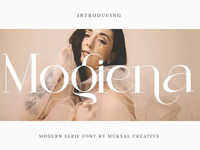 Mogiena Font modern vintage