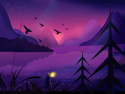 Nature best design cartoon illustration design ill illustraion illustration illustration art illustrator landing page ui