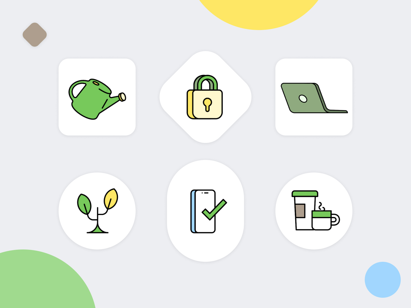 Wealth Management - Icon Set 02 2d app art behance branding charts design dribbble finance fintech icons illustration investment minimal mobile money product timeless ui ux