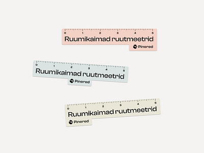 Pinered - Stickers branding cm measure sticker swag