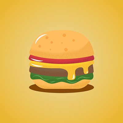 Hambourger design illustration illustrator vector