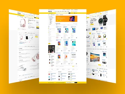 E- Commerce Website Design business website ecommerce ecommerce website design graphic design landing page design mobile app shopping website ui ui design ui ux user interface website