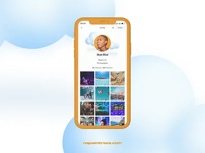 DailyUI 006 : User Profile dailyui dailyui ui design design graphic design ui ux