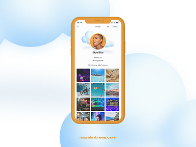 DailyUI 006 : User Profile dailyui dailyui ui design design graphic design ui ux