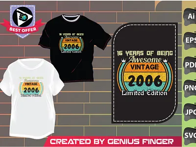 Trendy T-shirt Design