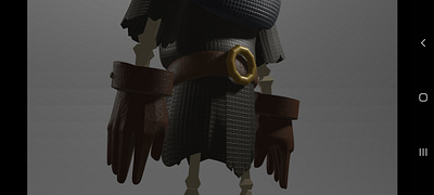 Lord Bones - Details 3d 3d modeling animation blender