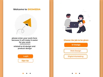 UI dsign for company job lets start for your design 3d animation branding design graphic design illustration logo motion graphics ui vector