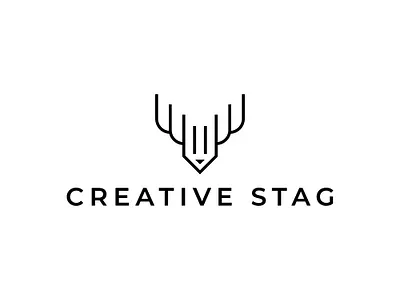 Creative Stag Logo Design branding design fiverr graphic design illustration line art logo logo minimal logo minimalist logo minimalist stag logo modern logo stag logo ui