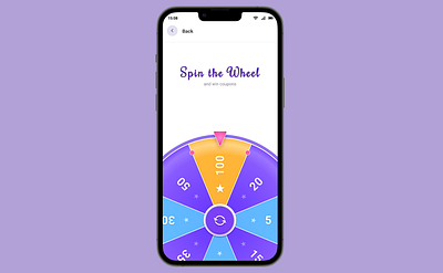 A Roller Spin app color design dribble shorts figma ui ux