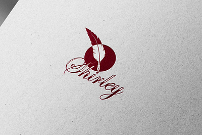 Shirley Quill logo branding design graphic design logo typography