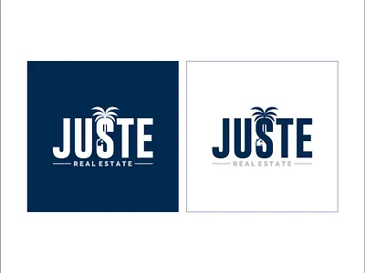 Juste Real Estate Logo custom logo design logo graphics design logo logo creator logo maker versatile
