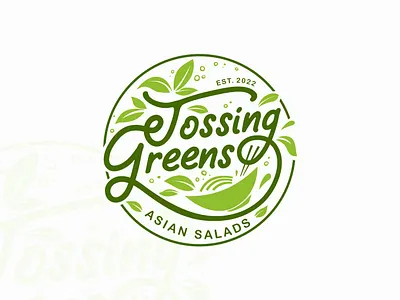 Tossing Greens Logo Design branding custom logo design design logo graphic design graphics design logo logo creator logo maker versatile