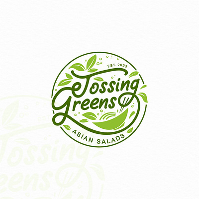 Tossing Greens Logo Design branding custom logo design design logo graphic design graphics design logo logo creator logo maker versatile
