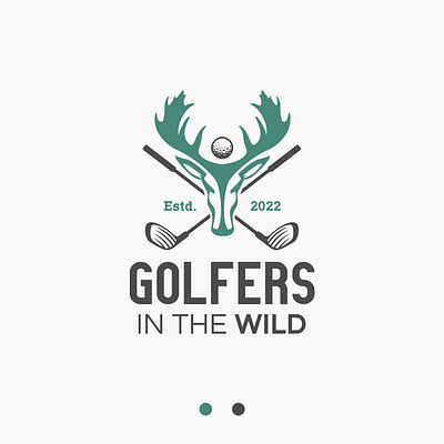 Golfers In The Wild Logo custom logo design design logo graphics design logo logo creator logo maker versatile