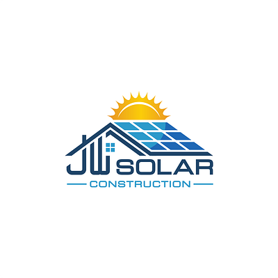 JW Solar Logo branding design graphic design illustration logo logo design typography