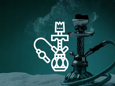 shisha branding design graphic design logo motion graphics تصميم شعار شعارات عربية لوجو لوقو هوية