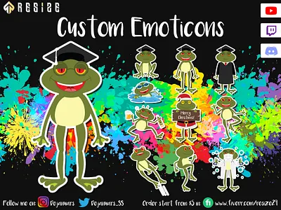 Tigdo Emoticon Concept🎨 (SOLD) cartoon chibi customemoji emoji emotes emoticon gamer gaming illustration illustrator logo mascot metaverse nft opensea sticker streamer twitch twitchemotes youtuber
