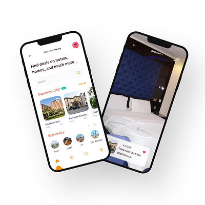 Hotel Booking App app ar design illustration logo minimal ui ux vr web