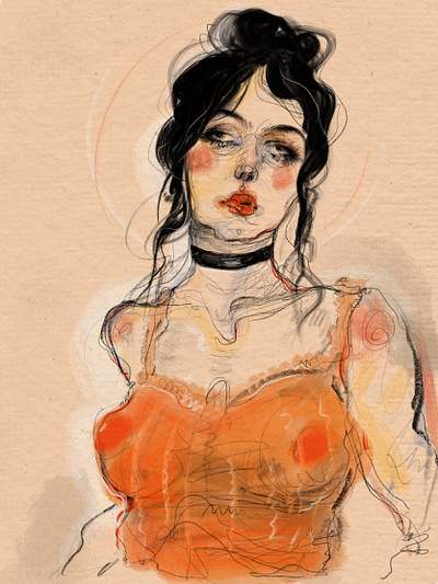 doodle design editorial illustration