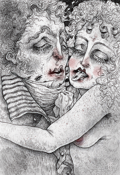 Come with Me design editorial illustration