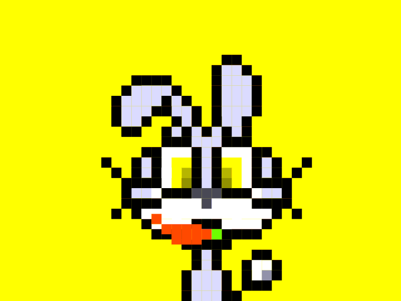 Rebbit icons logo nft