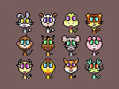 Chinese zodiac (NFT) nft nfts tiger