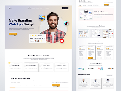 Portfolio | Landing Page agency clean ui design homepage illustration landing page minimal personal personal portfolio portfolio portfolio landing page portfolio page portfolio site portfolio template portfolio website typography ui design web web design website