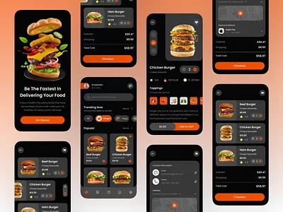 Food Delivery Mobile Apps burger community engagement cooking delivery fodie food food and drink food apps food delivery food delivery application food delivery apps food delivery service food order foods mobile mobile app design mobile app ui pizza restaurant uiux design