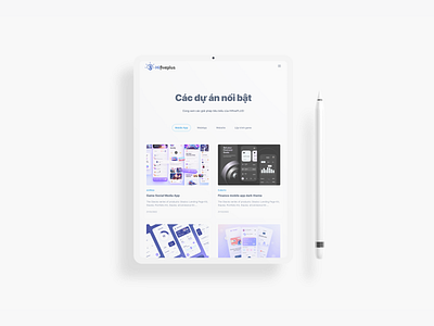 HifivePLUS - Tablet device clean design ui ux web