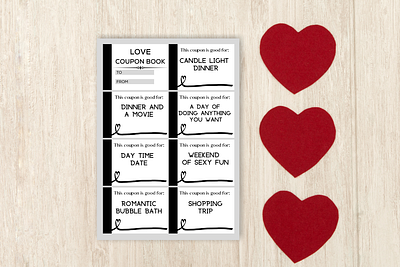 Printable Love Coupons coupons design love coupons printable love coupons printables