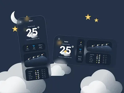 Glassmorphism weather app android app design design glassmorphism product design ui user experience user interface userinterface weather app weather design weatherapp